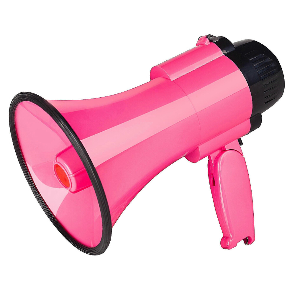 Suitable For 30 Watt Portable Megaphone Bullhorn Speaker With Siren, Alarm, 240S Recording, Volume Control, 9421490122460
