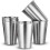 6er-Pack Edelstahl-Bierglas-Trinkbecher 350 ml 1