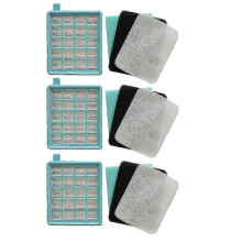 3 set Hepa-filter för Fc8470 Fc8471 Fc8472 Fc8473 Fc8474 Fc8476 Fc8477 Dammsugartillbehör