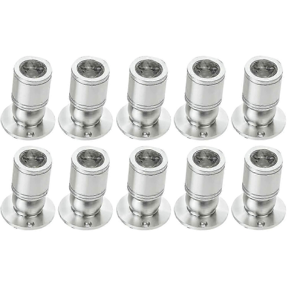 Mini spot LED encastrable 1 W avec pilote 100-265 V CA, 10 pièces [énergie]