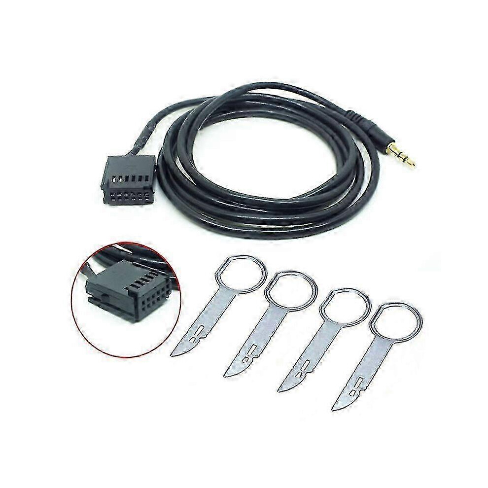 6000Cd Aux-In Wire Adapter Car Stereo 6000-Cd Aux Cable For Ford Fiesta Focus 6000 Cd 9421490127717