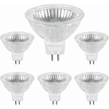 GU5.3 35W 12V halogeenlamp, MR16 halogeenspotlamp, verpakking van 6