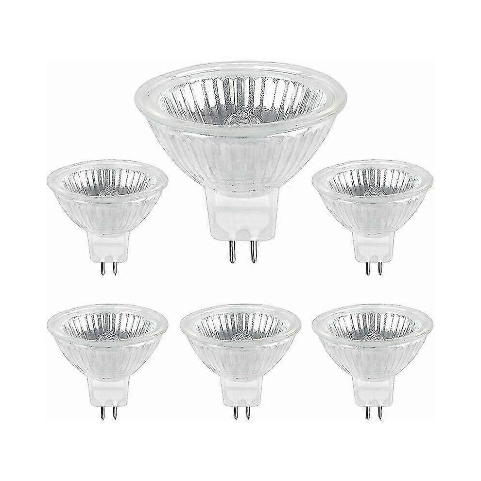 Gu5.3 35W 12V Halogen Bulb, Mr16 Halogen Spot Bulb, Pack Of 6 9421490128165