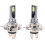 2x H4 200w 12000lm LED luce immagine con lampade a sfera 2