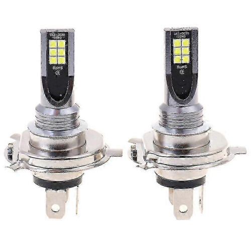 2x H4 200w 12000lm LED luce immagine con lampade a sfera