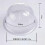 10x Hat Stand Inner Support Organizer Head Circumference 54cm Portable Clear Inserts Hat Inserts Hat 2