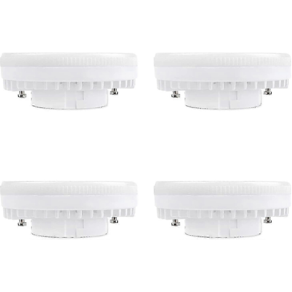 4Pcs Gx53 Led Spotlight 9W Warm 3000K,900Lm,Ac 230V,Gx53 Cfl Equivalent 15-18W,120Reflector Bulb,Non-Dimmable[Energy White 9421490138270