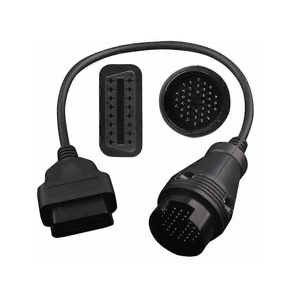 For Benz Mb 38 Pin To 16 Pin Obd2 Obd Ii Diagnostic Adapter For Mercedes 38 Pin Obd 38Pin Connector 9421490145056