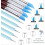 Silicone Clay Sculpting Tool - 10Pcs Modeling Dotting Tool compatible Pottery Craft, Rock, Nail, Blending, 2