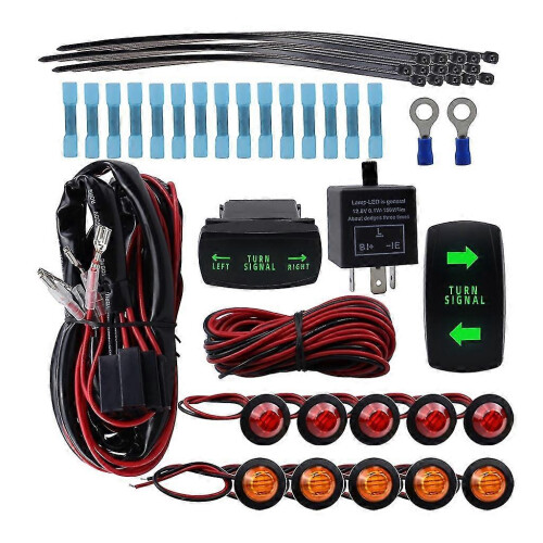 Turn Signal Kit For Can-am Rhino With Switch Flasher