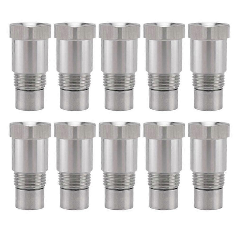 10Pcs Oxygen O2 Sensor Spacer Adapter Bung Catalytic Converter Fix Check Engine Light 9421490145759