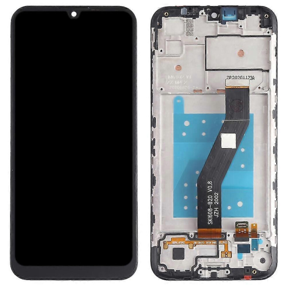 For Motorola Moto E6s (2020) Xt2053 Grade B Lcd Screen And Digitizer Assembly+Frame Part 9421490145483