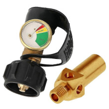 Propaantankmeter, niveau-indicator, lekdetector, gasdrukmeter geschikt voor campers, met type 1