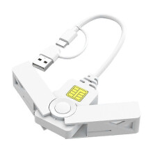 Smart Card Reader USB A Type-C USB Common Access Skattedeklaration SIM/ID/Bankkortsläsare Common Access