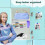 2 Pcs School Locker Shelf Organizer - Adjustable Locker Divider Mate Easy to Install for Extending Locker 2