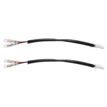 Lot de 2 connecteurs de faisceau de câbles de clignotants de vélo, adaptateur de prise de clignotant