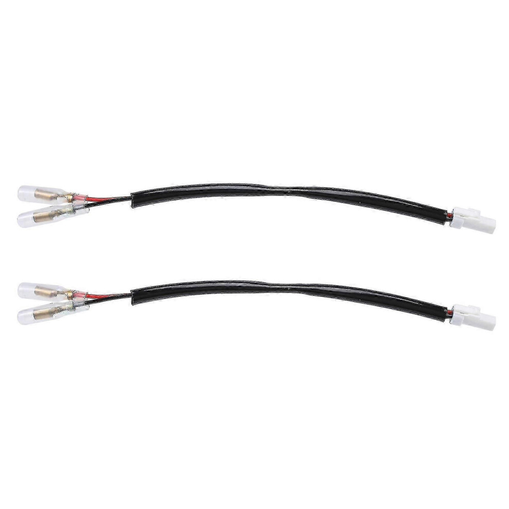 2Pcs Cycle Turn Signal Wiring Harness Connector Turn Signal Plug Adapter Compatible Ktm-Cheng Du 9421490139055