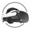 Adatto per Meta Quest2 Custodia protettiva in silicone per host Set da 7 pezzi Accessori VR antiscivolo 2
