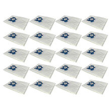 För GN 3D vakuumtillbehör Classic C1 Komplett C2/C3 S2000 S5000 S8000 Ersättningsdammpåse 20st