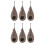 6er-Pack Vogelhäuschen, hängendes Vogelhäuschen, Vogelnest, handgewebte Vogelnestfaser 1