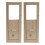Lot de 2 grilles de ventilation rétractables multifonctions pour sauna 1