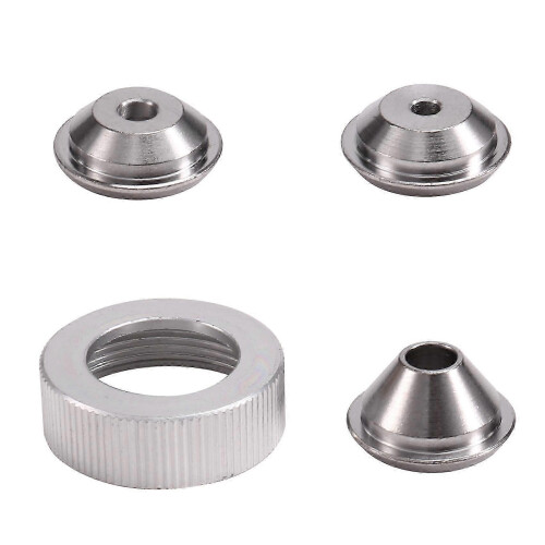 Texture Sprayer Orifice Tip Set,3 Nozzle Tips,Threaded Collar for Wal-Board Drywall Texture-Pro 200