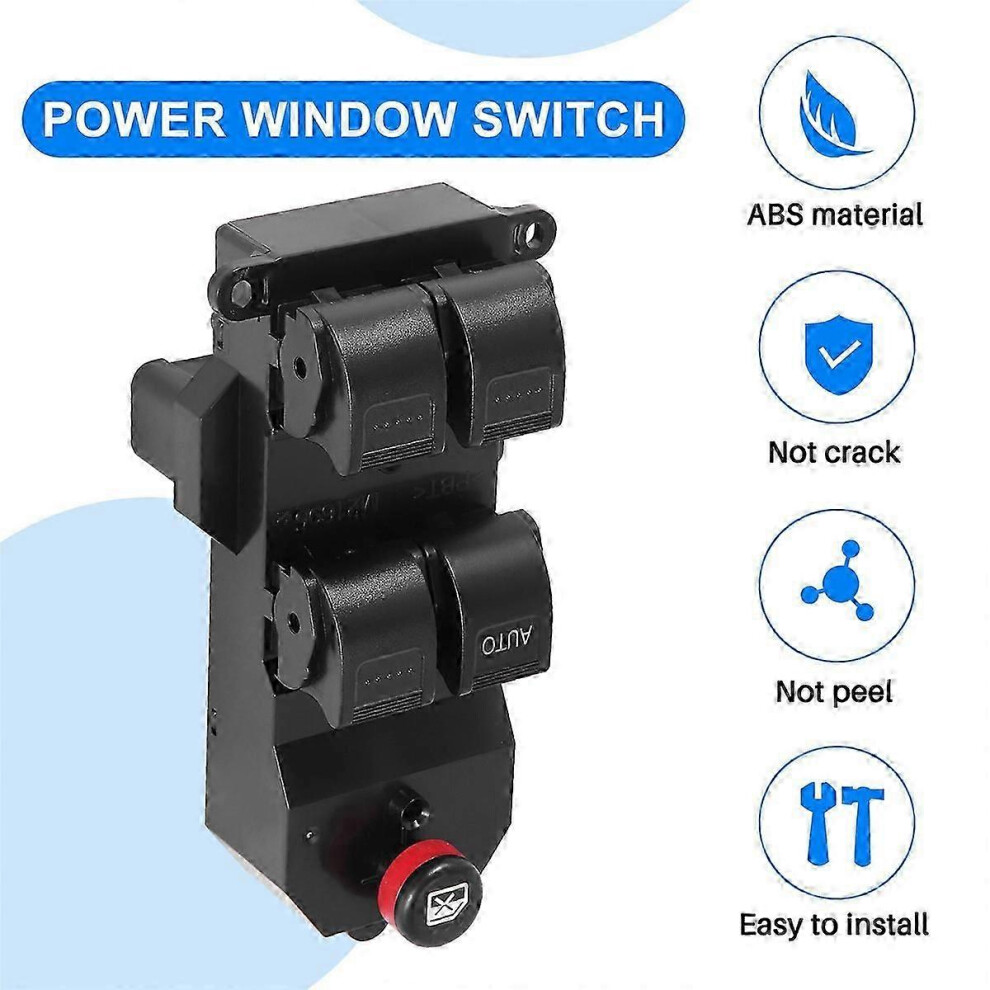 35750-S5a-A02za Power Window Switch Compatible Honda Civic 2001-2005 Crv 2002-2006 Driver Side Window 9421490139963