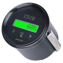 LCD-Batterieanzeige, Betriebsstundenzähler, geeignet für ATV, UTV, Traktor, Golfwagen, Buggys, Nutzfahrzeuge