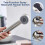 Hand Shower Kitchen Faucet 2 Jets Shower Head Single Handle Kitchen Sink Replacement compatible Basin 2