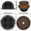 5 capsule riutilizzabili Vertuo compatibili con macchina Nespresso, capsule di caffè con 2 coperchi 2