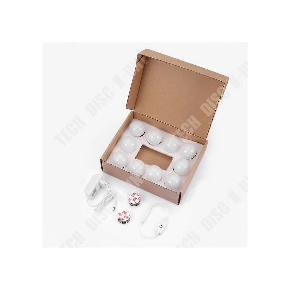 Led Mirror 10 Bulbs Hollywood Style Vanity Mirror Led Kit For Vanity Mirror Light