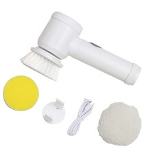 Brosse de nettoyage rotative électrique, brosse de douche, brosse de nettoyage portative, nettoyage