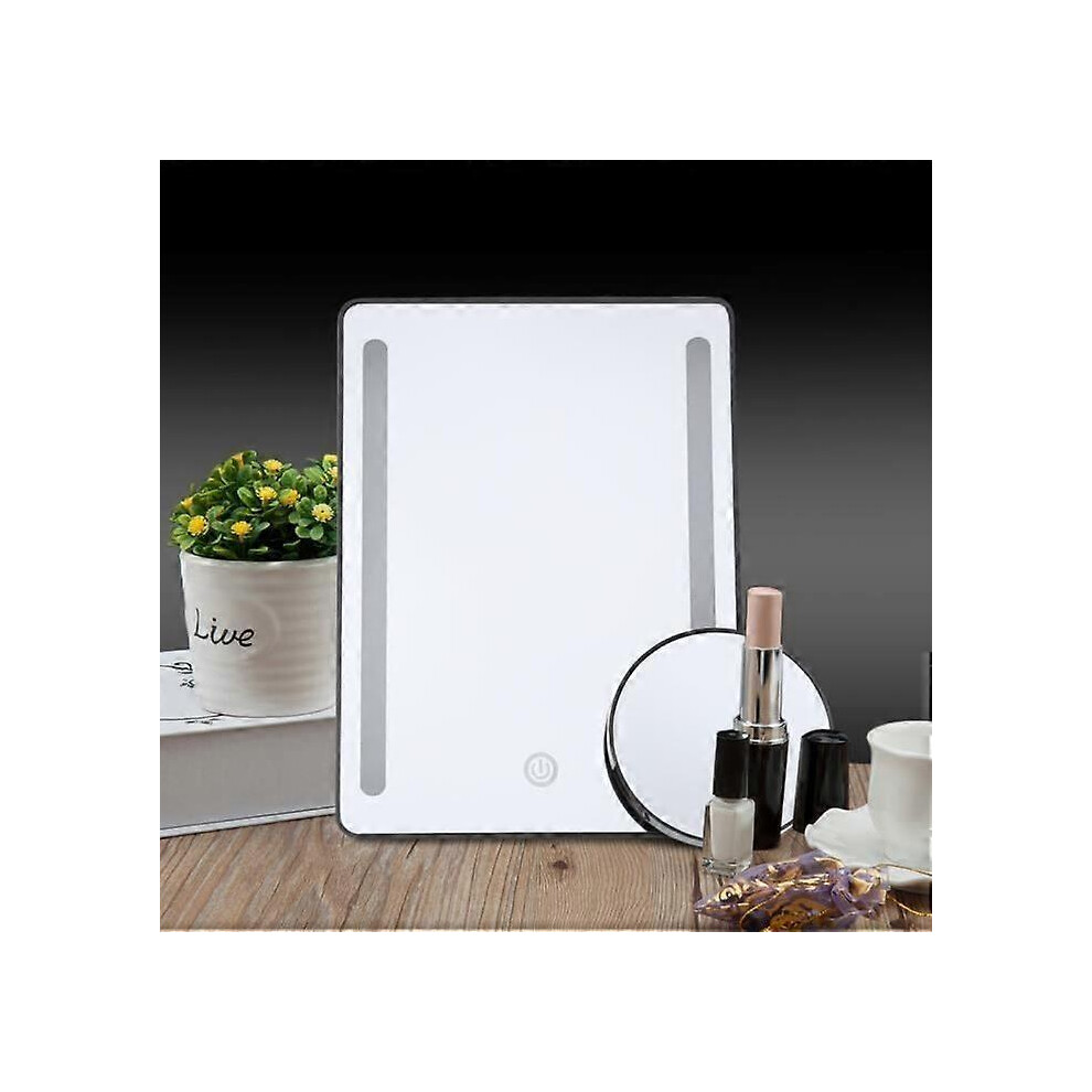 Led Makeup Mirror With 10X Magnifying Mirror Light