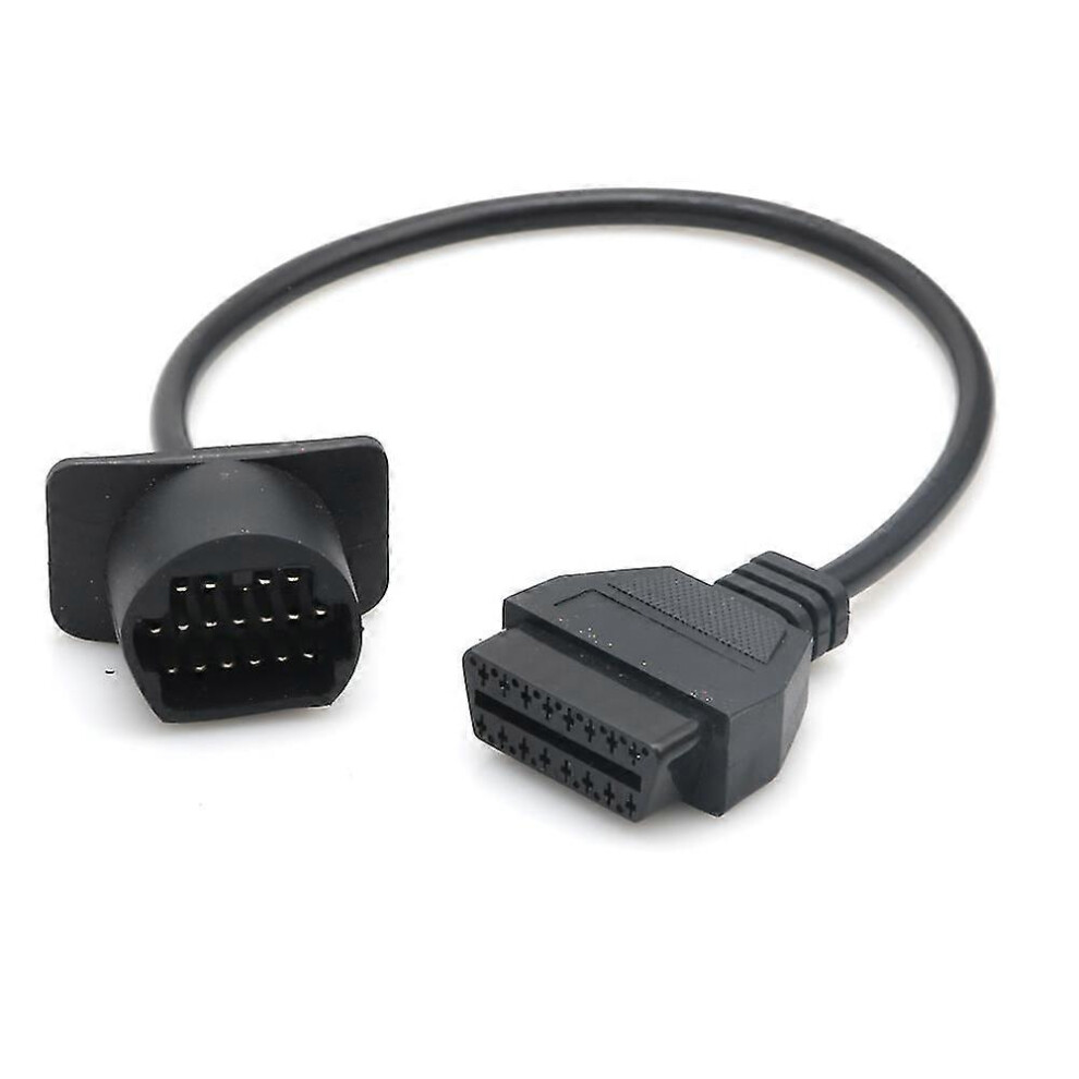 Suitable For Cable Obdii Obd2 Cable Diagnostic 17 Pin To 16 Pin Adapter Connector For Mazda 9421490132254