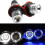 Paquete de 2 bombillas LED de posición Angel Eye para BMW E39, E53, E60, E61, E63, E64, E65, E66, E87, 2