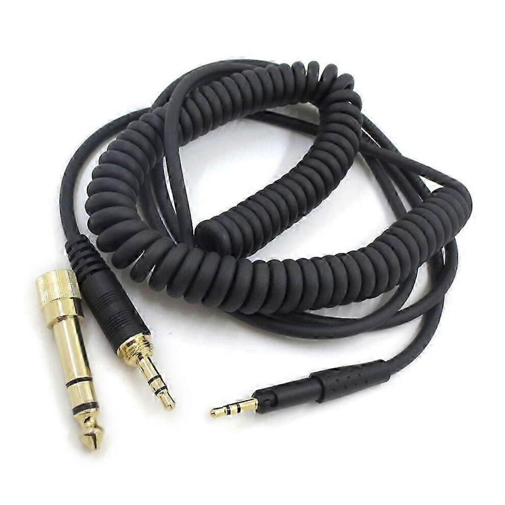 Suitable For Reliable 6.35Mm Jack Spring Headphone Cable For Sennheiser Hd6dj Mix Hd8 Hd7 9421490132261