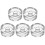 5 st Fermentation Vikt Mason Jars Glas Vikt Små Fermentering Vikt Mason Jars Vikt 1