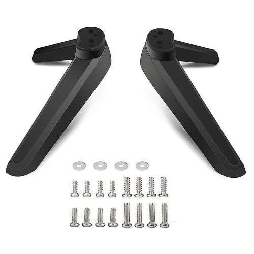 Support TV universel, remplacement de la base du support TV de table, pieds de piédestal pour support