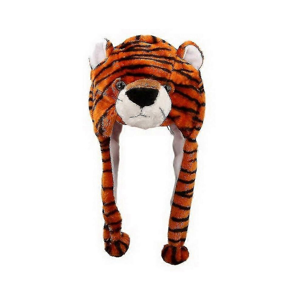 Applicable to  Plush Animal Hat Children Adult Cartoon Hat Kindergarten Parent-child Props Hat Headgear