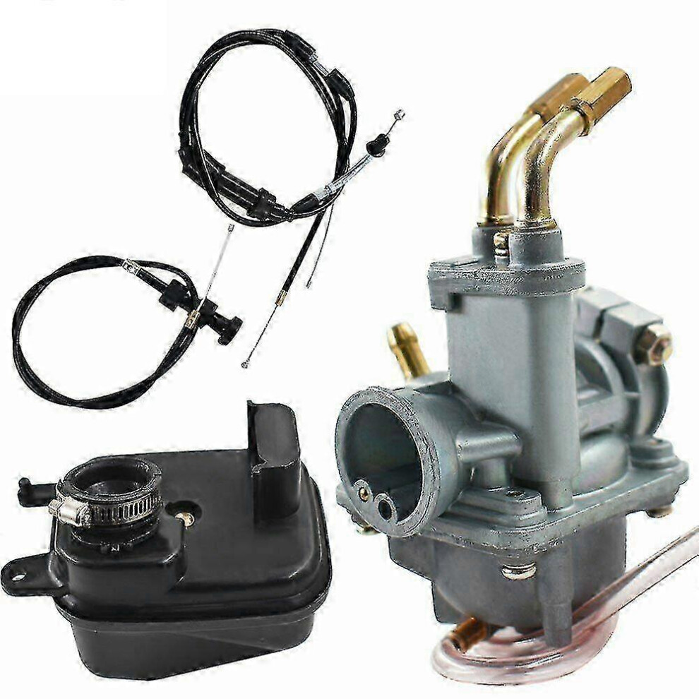 For Motorcycle Carburetor Air Filter & Throttle Cable For Y-Zinger Pw 50 Pw50 9421490154164