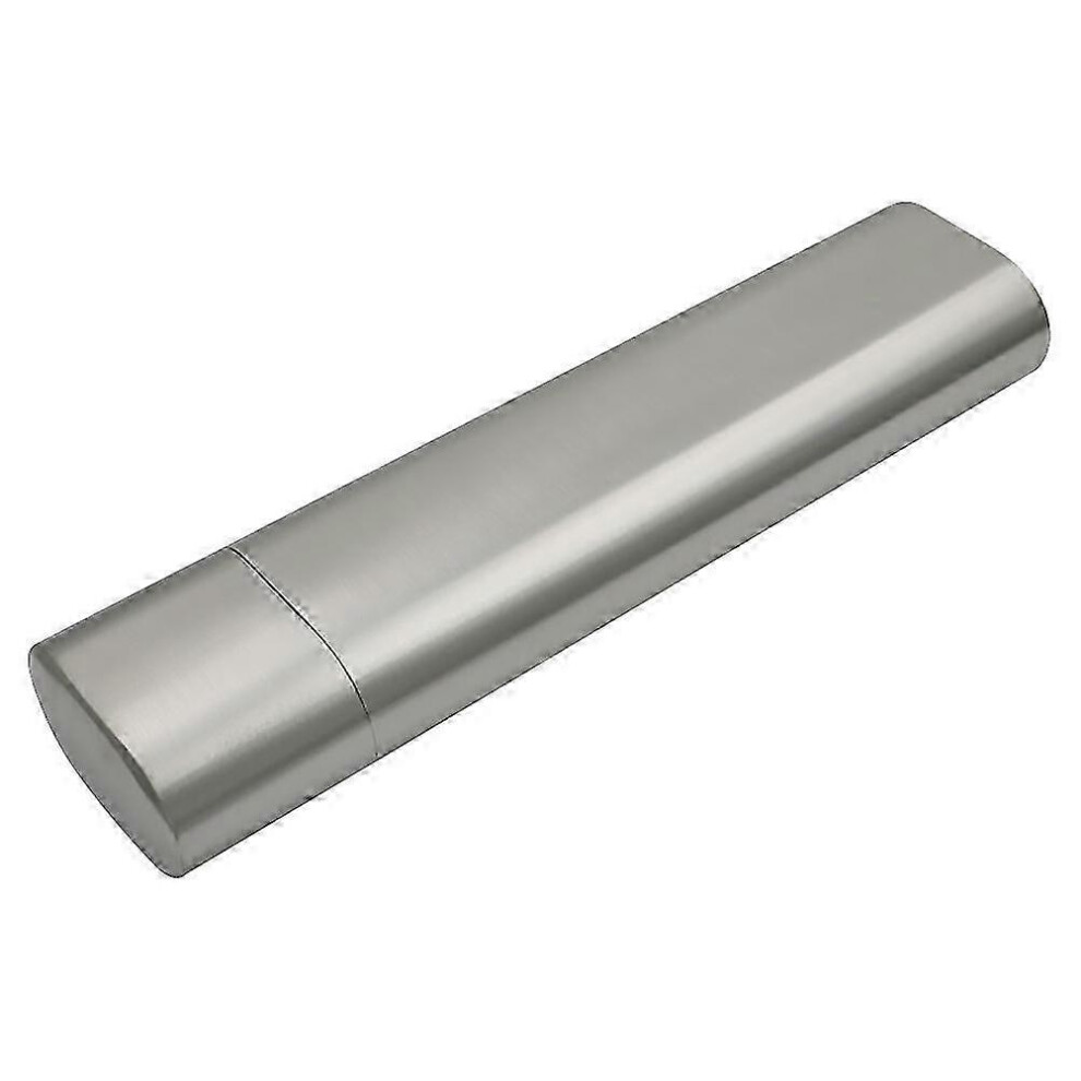 Applicable to  Gifts Travel Travel Cigar Case Stainless Steel Cigar Box Portable Cigar Tube Stainless