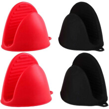 Maniques de cuisine en silicone avec poignées pincées - Protection des doigts pour la cuisine, la pâtisserie