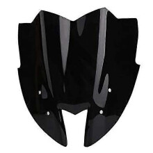Für Motorrad Schwarz Windschutzscheibe Viser Visier Für Kawasaki Z800 2012-2016