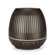 Gäller yx-130 Smart WiFi eterisk olja Diffuser 400ml Cool Mist Luftfuktare Wood Grain Aromatherapy