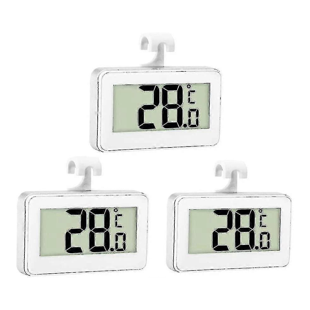 Applicable to 3x Fridge Thermometer Digital Thermometer Freezer Thermometer Refrigerator Room Waterproof