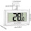 Gäller 3x kyltermometer Digital termometer Frystermometer Kylskåp Vattentät 2