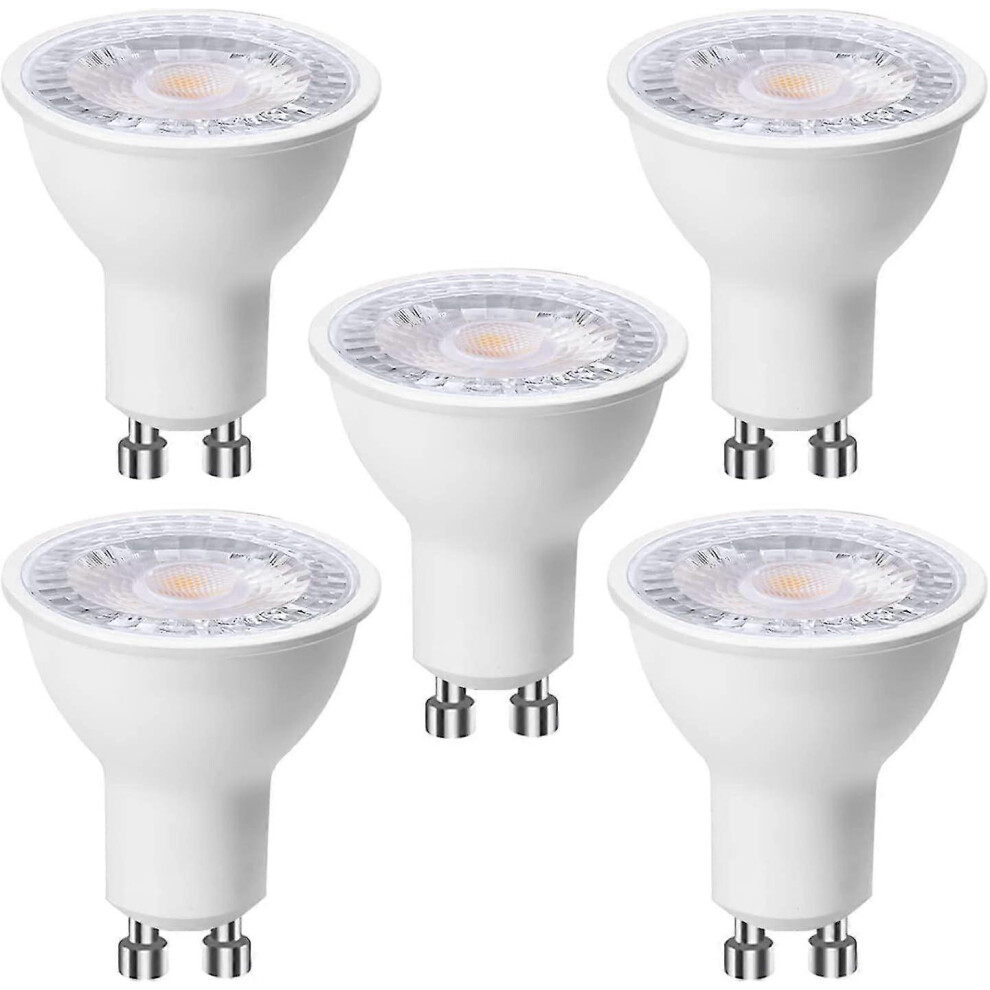 Applicable To 5-Pack Gu10 Led Bulb 6W (60W Equivalent), Cool 6000K 500 Lumens, Gu10 Led Bulb 120 White 9421490155338