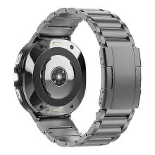 Applicable to  Titanium Steel Band for Samsung Galaxy Watch Ultra 47mm Replacement 3-bead Watch Strap