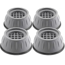 Applicable to 4 pieces shock-absorbing and noise reducing pads for washing machines. Washing machine