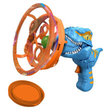 Koskee Bubble Dinosaur Bubble Machine Fan Sähkötuulimylly Summer Beach Stall -leluja lapsille